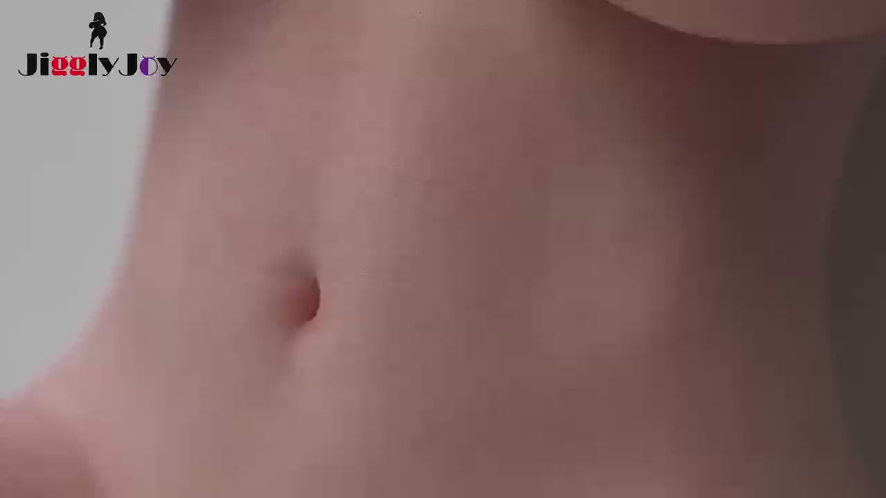 Load video: livia silicone sex doll torso close up slow pan nude body realistic pussy large breasts soft skin detail veins pores texture erosity